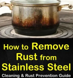 How to remove rust from stainless steel